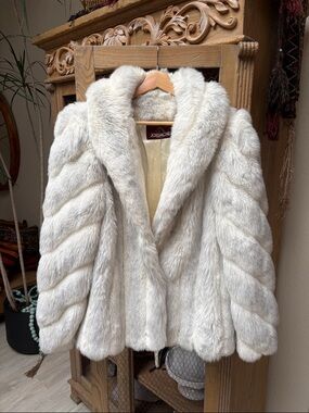 Vintage Jordache Faux Fur Coat